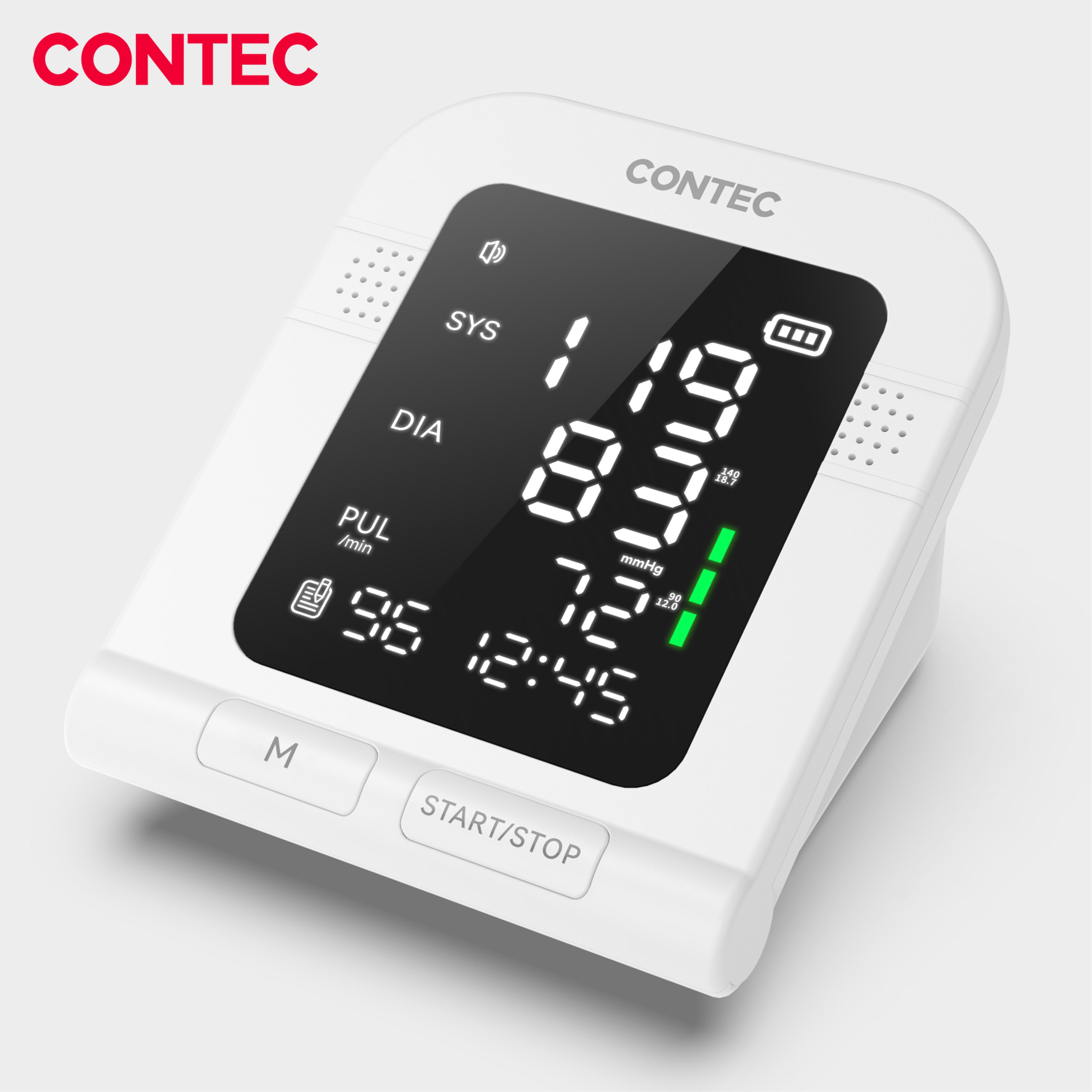 Electronic Sphygmomanometer – One-Touch Digital BP & Pulse Monitor -CONTEC08C