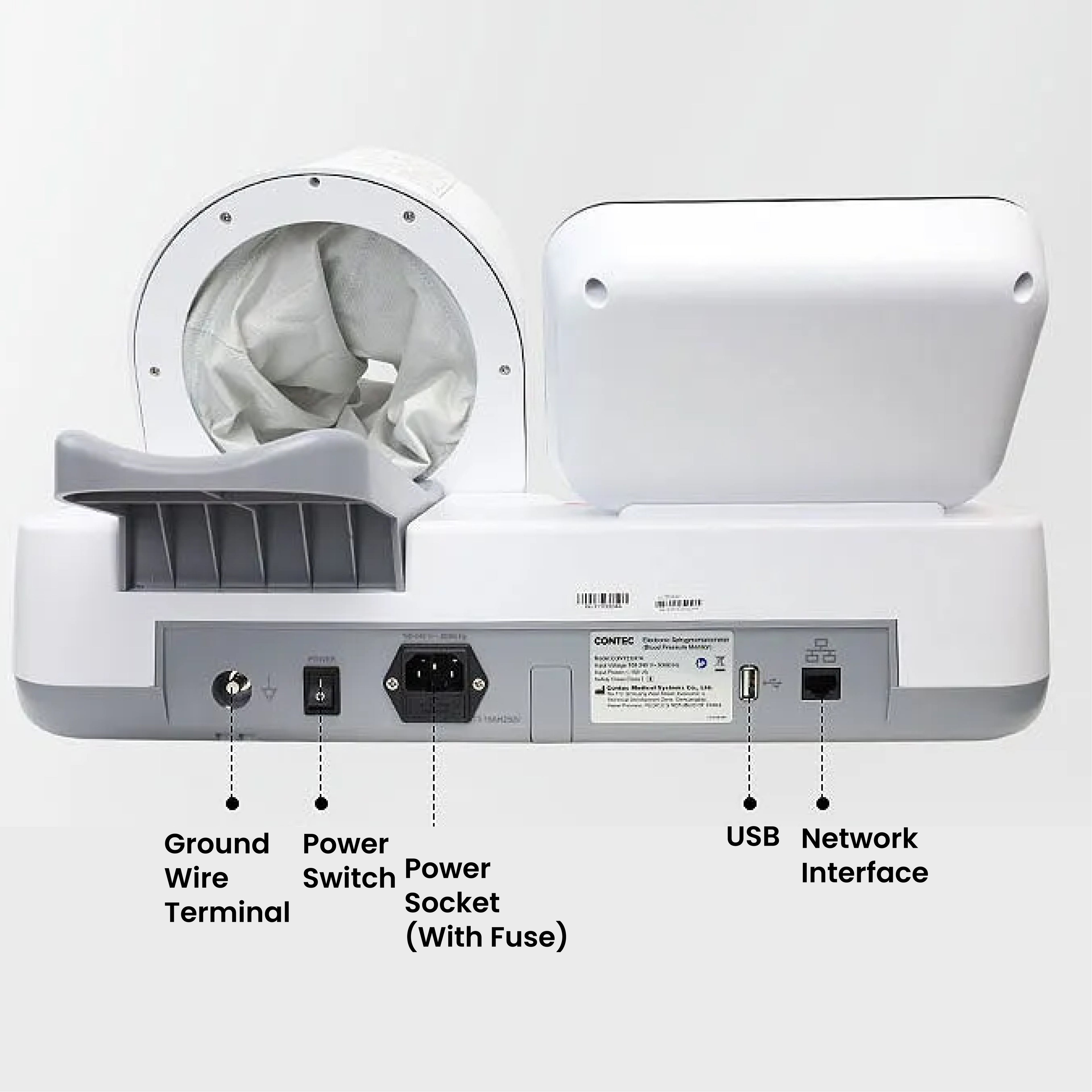 CONTEC07A fully automatic, upper-arm blood pressure monitor
