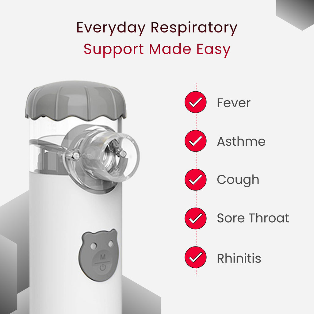 NE-M02 Mesh Nebulizer – Portable Ultrasonic Inhalation therapy device.
