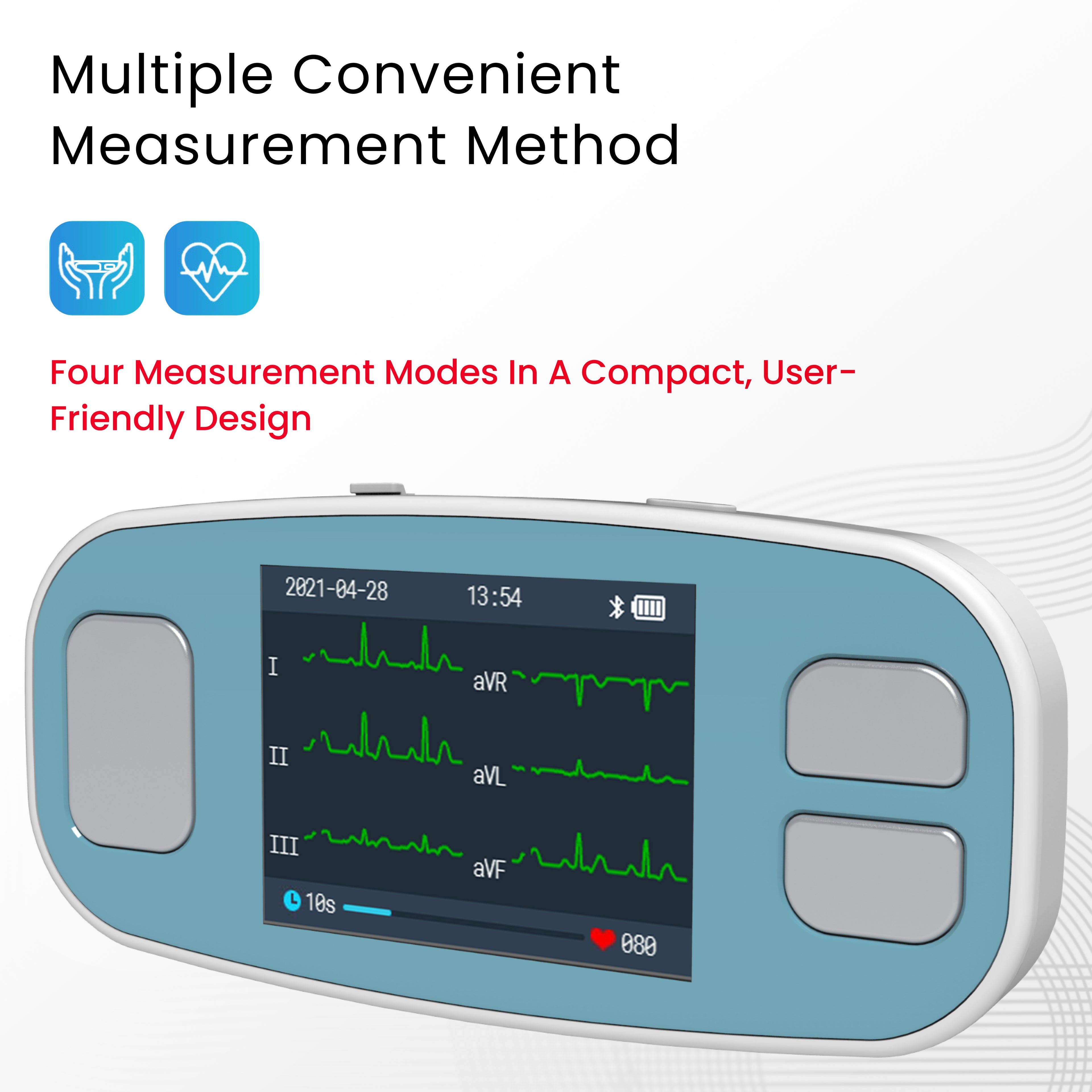 PM20 Portable ECG Monitor – Compact Heart Rhythm & Cardiac Health Monitor.
